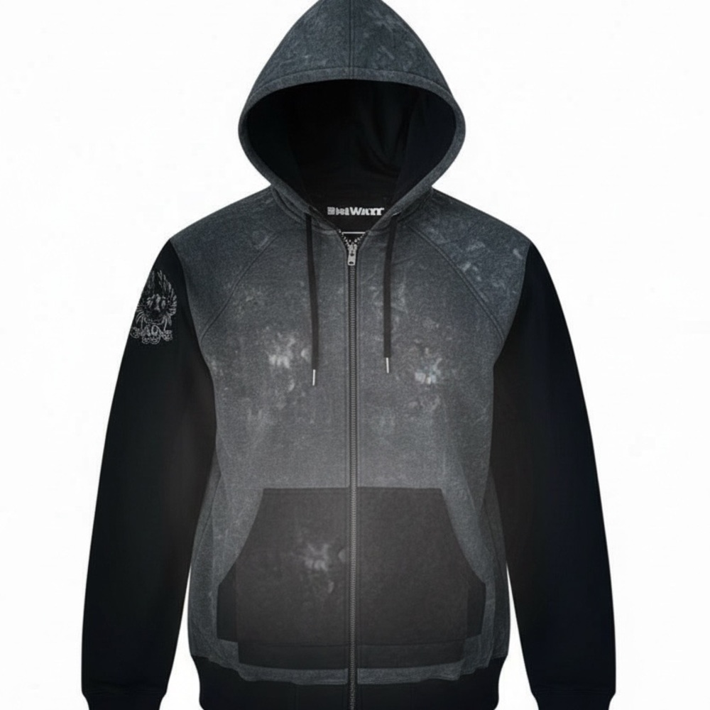 Assassins Creed: BioWare Men’s Dark Gray Zip-Up Hoodie Sweater